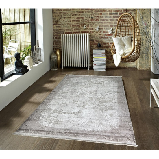 Килим ALMIRA 0055B Beige/Brown прямокутник