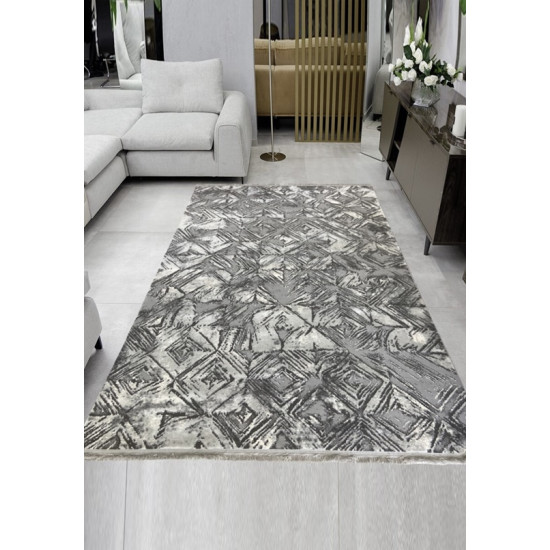 Килим ALMIRA 0090C White/L.Grey прямокутник