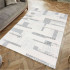 Килим GARDEN 0296A D.GREY 080x150