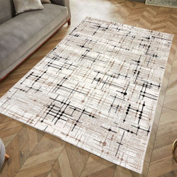 Килим GARDEN 4529A D.BROWN 080x150