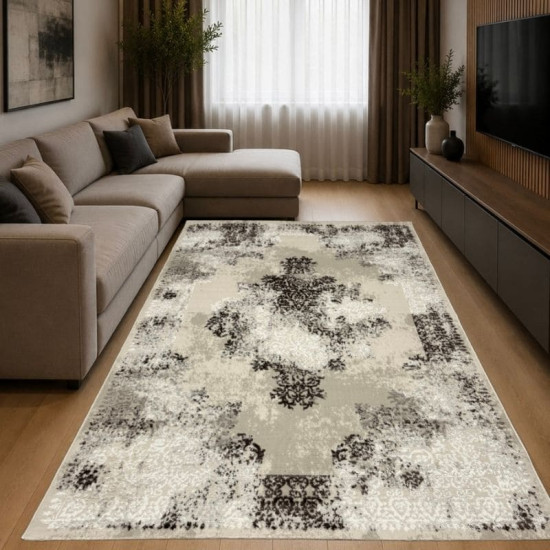 Килим LUNA 9492D Brown/Brown прямокутник