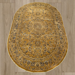 Килим SEHZADE 25058A Yellow/Yellow овал